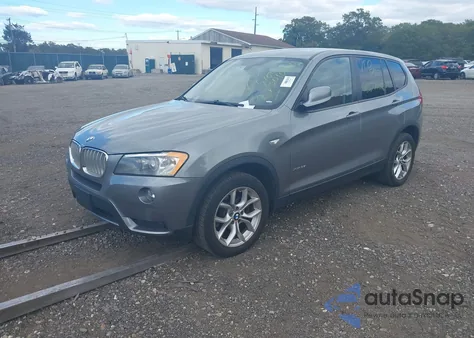 2014 BMW X3 xDrive35I from USA, damaged, VIN 5UXWX7C56E0E80589